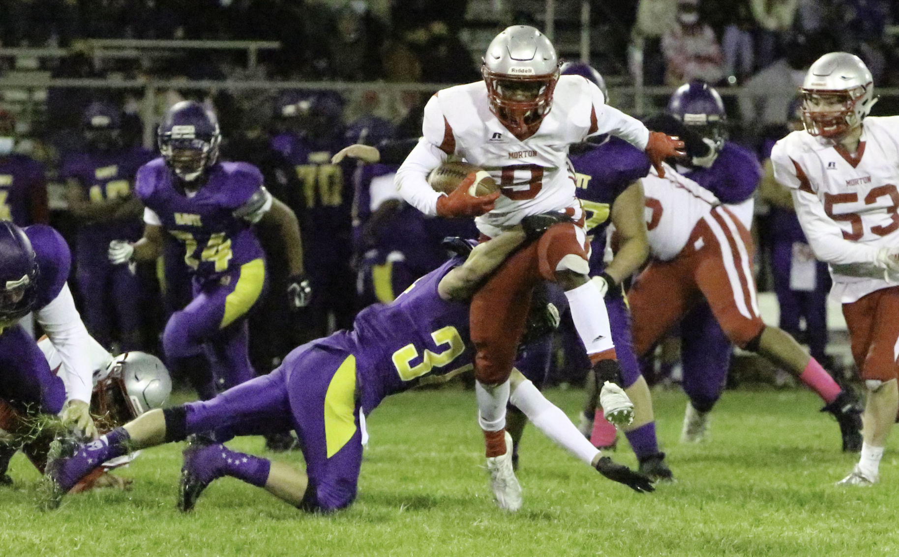 Morton at Gavit, football